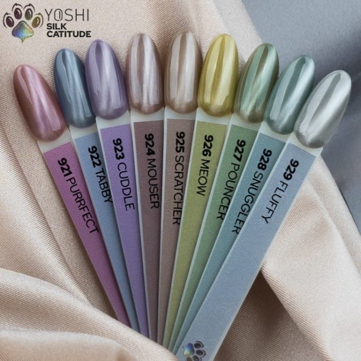 Yoshi Gelpolish Silk Catitude – Fluffy – 929 - 6 ml