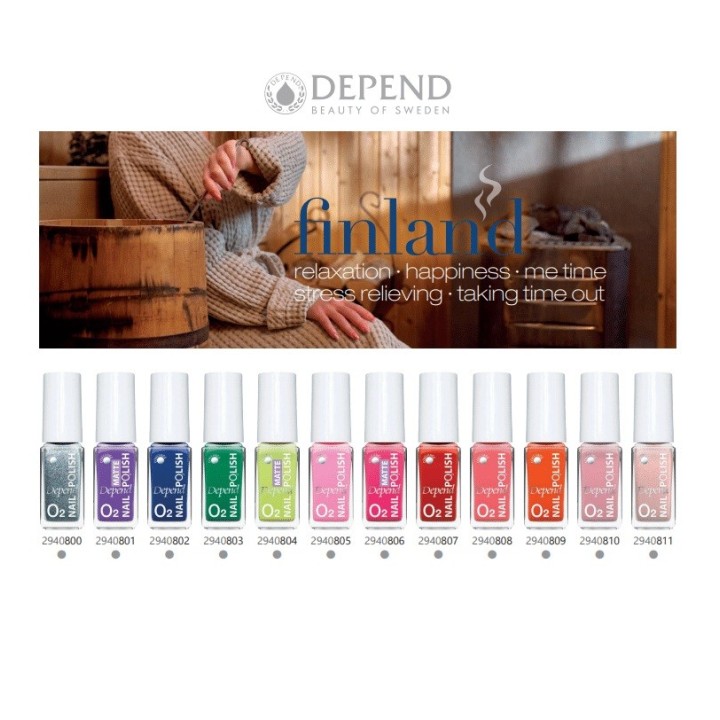 Depend O2 Nailpolish Oxygen A805 - 5 ML