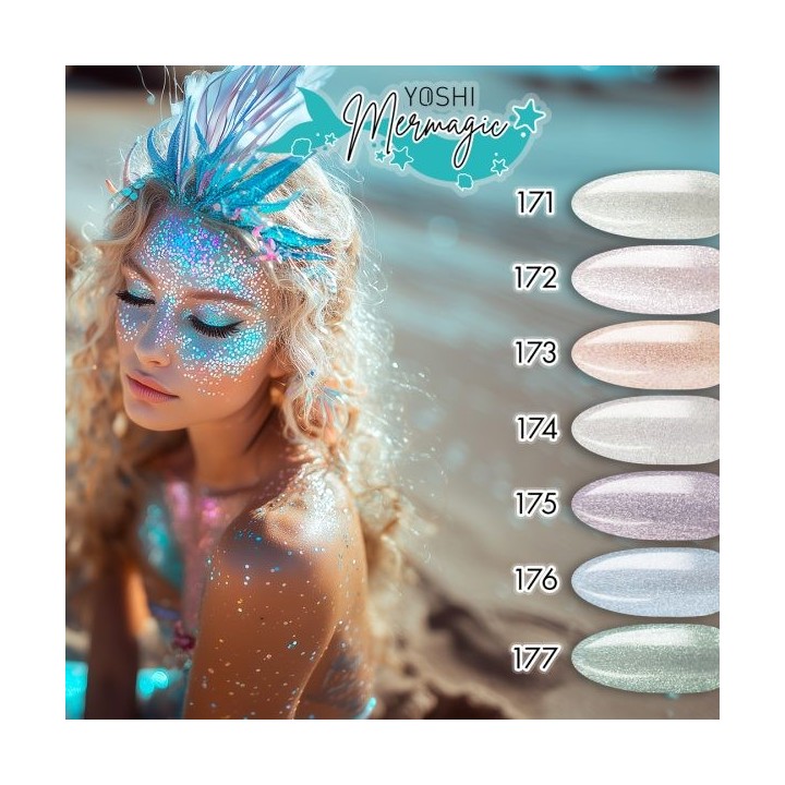 Yoshi Gelpolish Mermagic – Aquaria – 176 - 6 ml