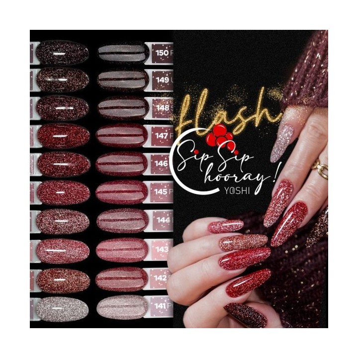 Yoshi Gelpolish Sip Sip Hooray – Pop The Cork – 141 - 6 ml