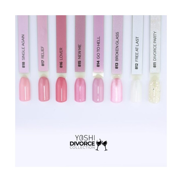 Yoshi Gelpolish Divorce – Party 811 - 6 ml
