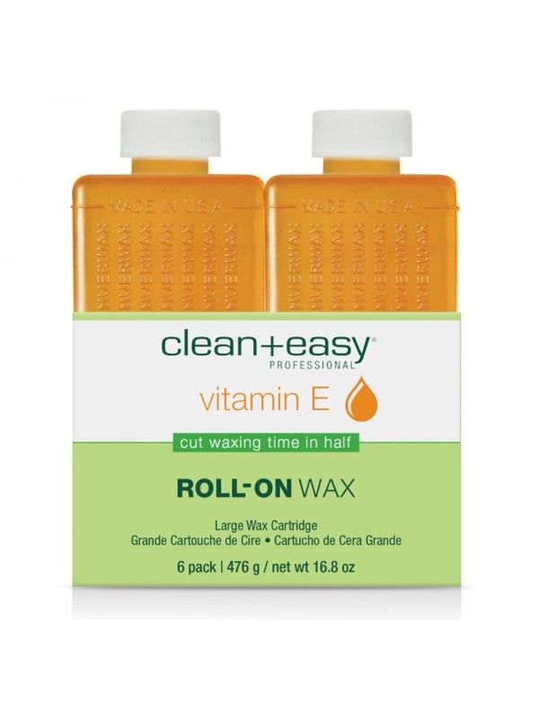 Clean + Easy Hars Vitamine E infused Large (6 St)