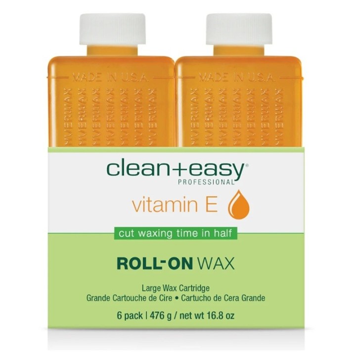 Clean + Easy Hars Vitamine E infused Large (6 St)