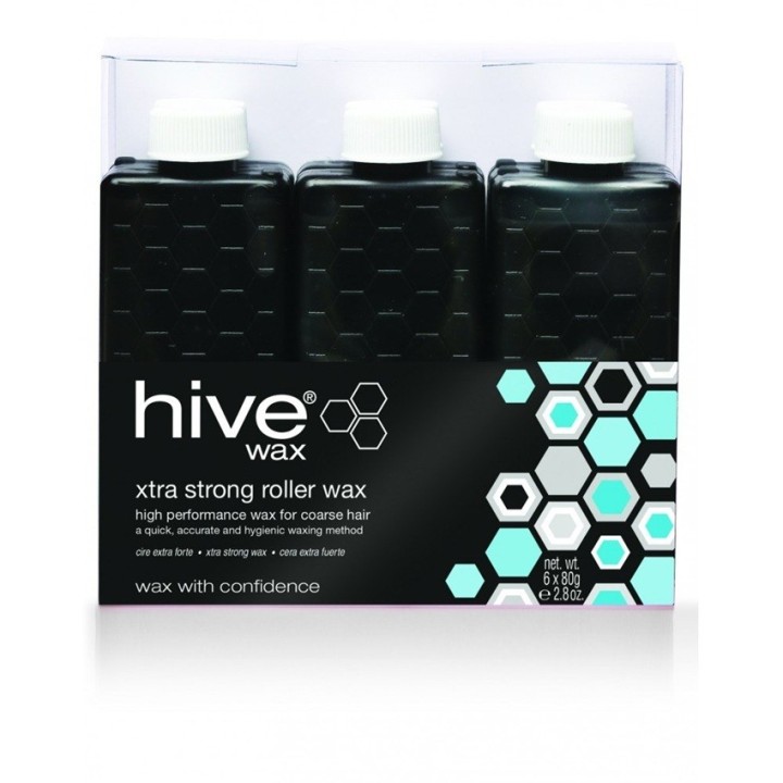 Hive Xtra Strong Roller Warm Wax Cartridge – 80g (6)