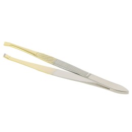 SIBEL Epileerpincet schuine bek gold