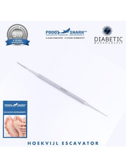 Excavator - Hoekvijl recht