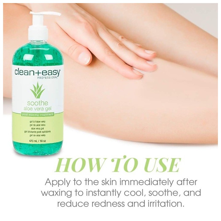 Clean + Easy Soothe Aloe Vera Gel 473 ml | Beautywaves