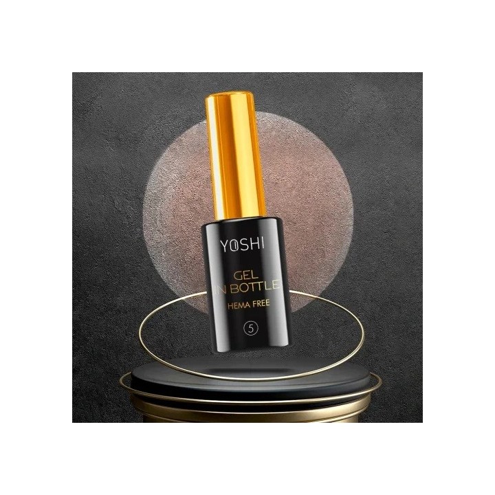 Yoshi - Gel In Bottle - No5 - Nude - 10ml
