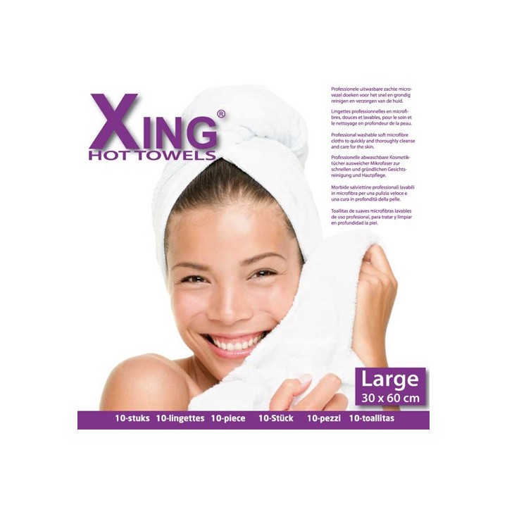 Kompresdoeken Zwart 28 x 45 cm Sibel 12 stuks