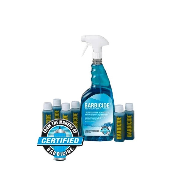 Barbicide Bullets & Spray 6 x bullets + 1 x sprayflacon