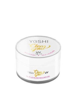Yoshi Clear Pro Self Leveling Builder Gel 15 ml