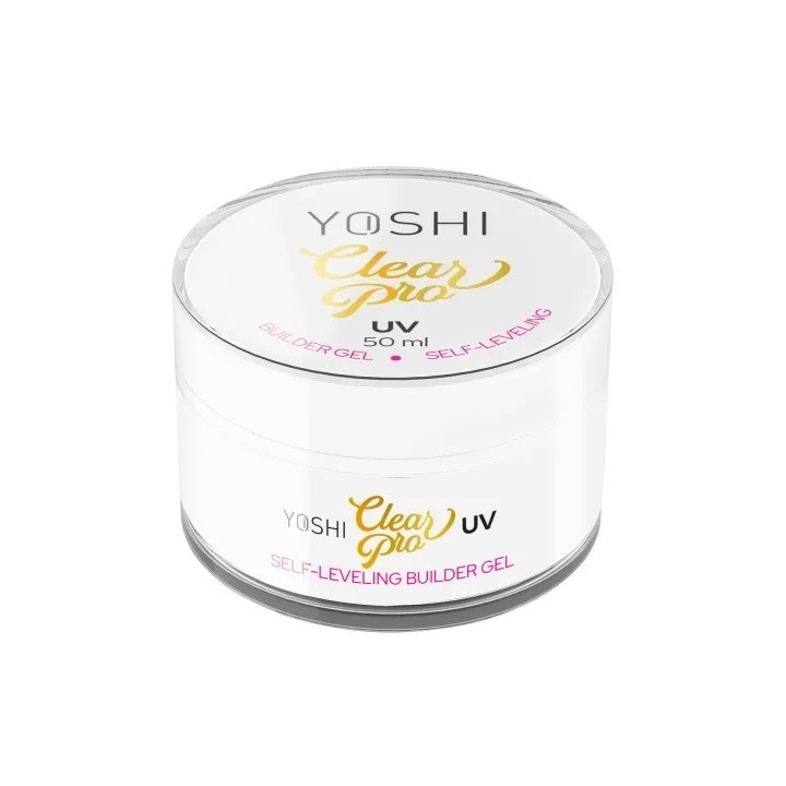 Yoshi Clear Pro Self Leveling Builder Gel 50 ml