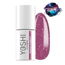 Yoshi Gelpolish - Touch the Galaxy - Fuchsia Stardust 524 - 6 ml