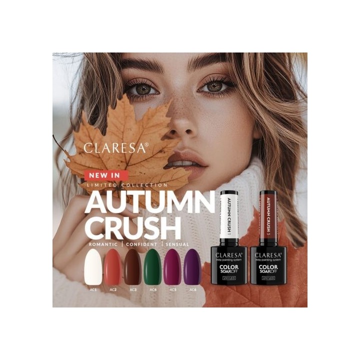Claresa UV/LED Gellak Autumn Crush 3 - 5ml