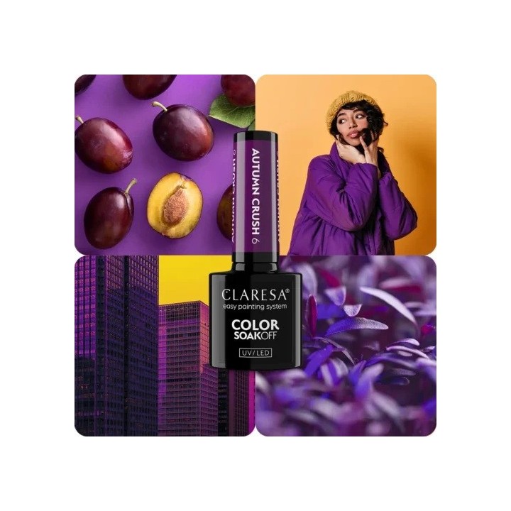 Claresa UV/LED Gellak Autumn Crush 6 - 5ml