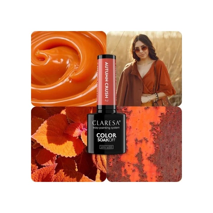Claresa UV/LED Gellak Autumn Crush 2 - 5ml