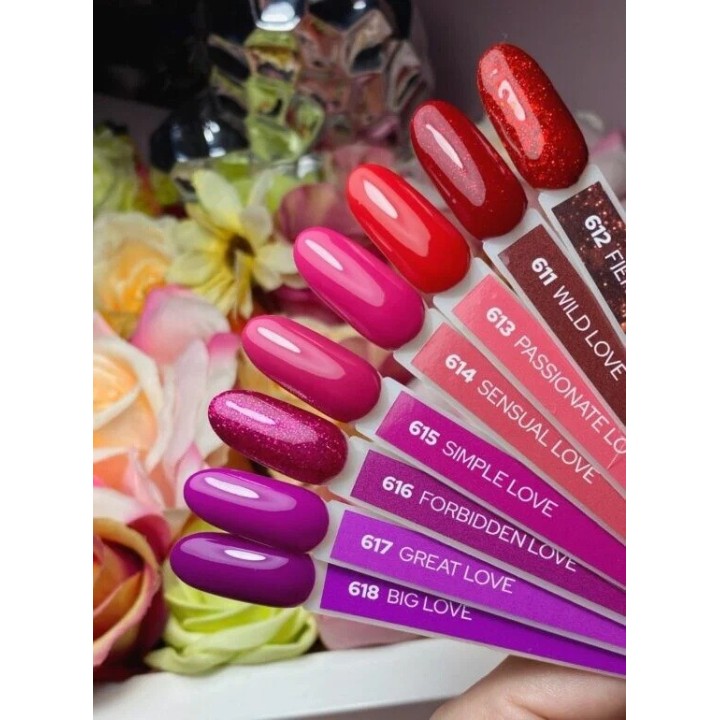 Yoshi Gelpolish Love - Passionate Love 613 - 6 ml