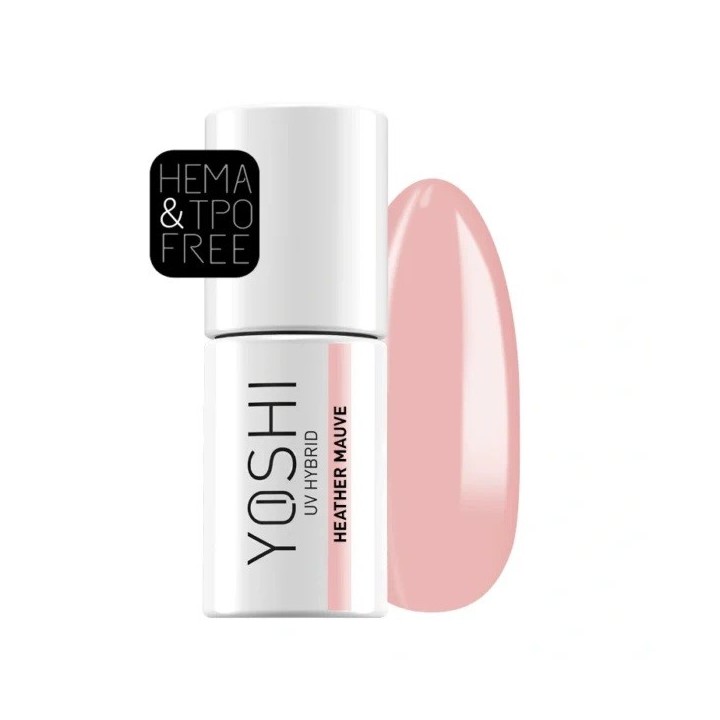 Yoshi Gelpolish Free Spirit – Heather Mauve 131 - 6 ml
