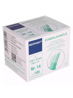 Neopoint naalden 24G 0.60 x 30 mm NR14 100 st