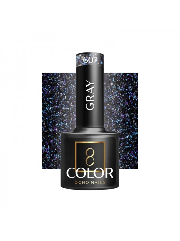 OCHO NAILS Gellak grijs 607 -5 gr