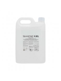 Transonic ultrasound gel clear 5 liter hard container