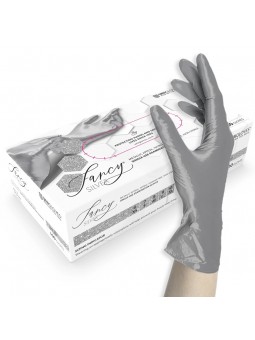 Unigloves Nitril Handschoenen Fancy Silver 100 St