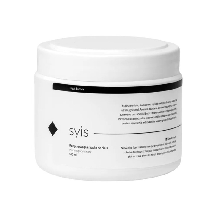 Syis Heat Bloom – Verwarmend Lichaamsmasker 500 ml