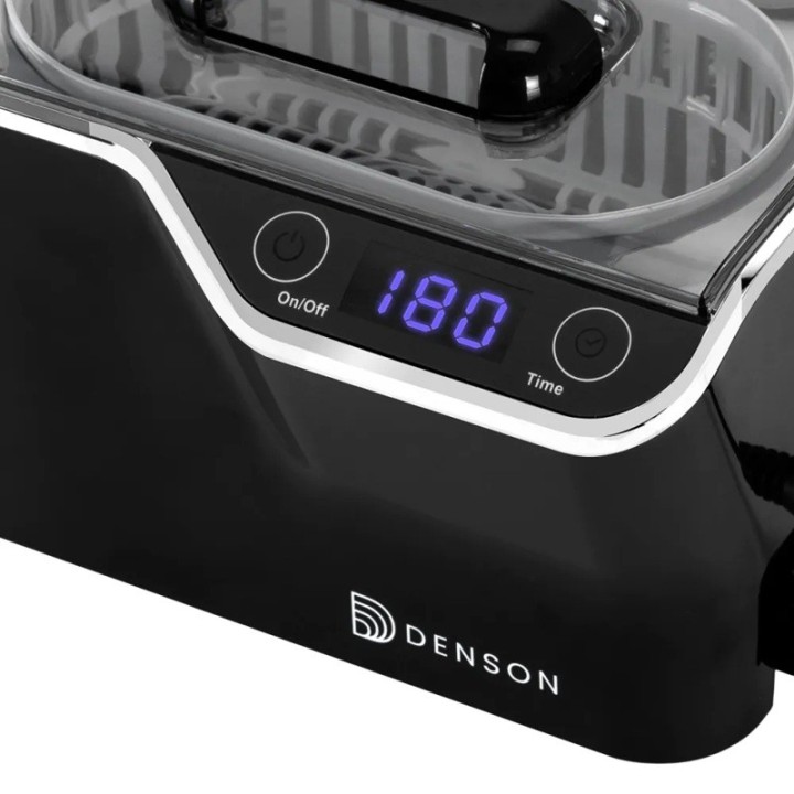 DENSON ACDS-100 Ultrasoon Reiniger 0.6 L 50W zwart