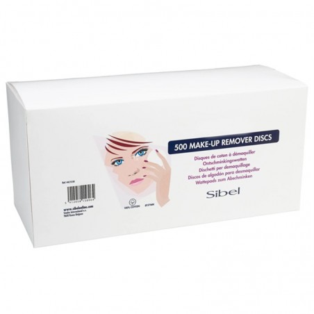 SIBEL Make-Up Removal Wattenschijfjes Rond 5.7cm 500 st