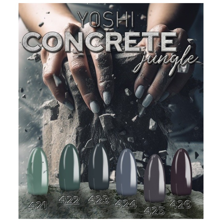 Yoshi Gelpolish Concrete Jungle – Skyscraper – 423 - 6 ml