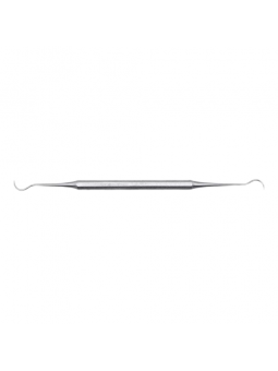 Tamponeerhaak dubbel spits