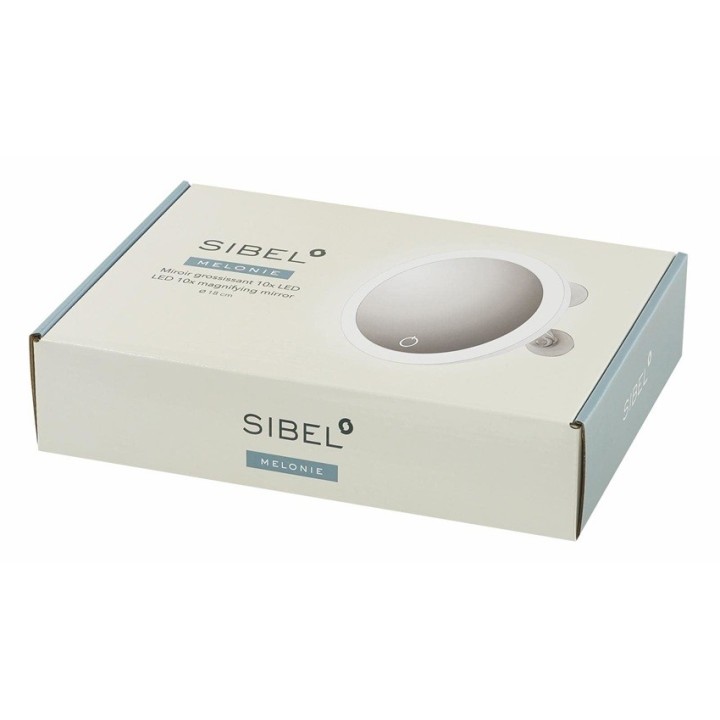 SIBEL Spiegel Led 10X Vergrotend Melonie