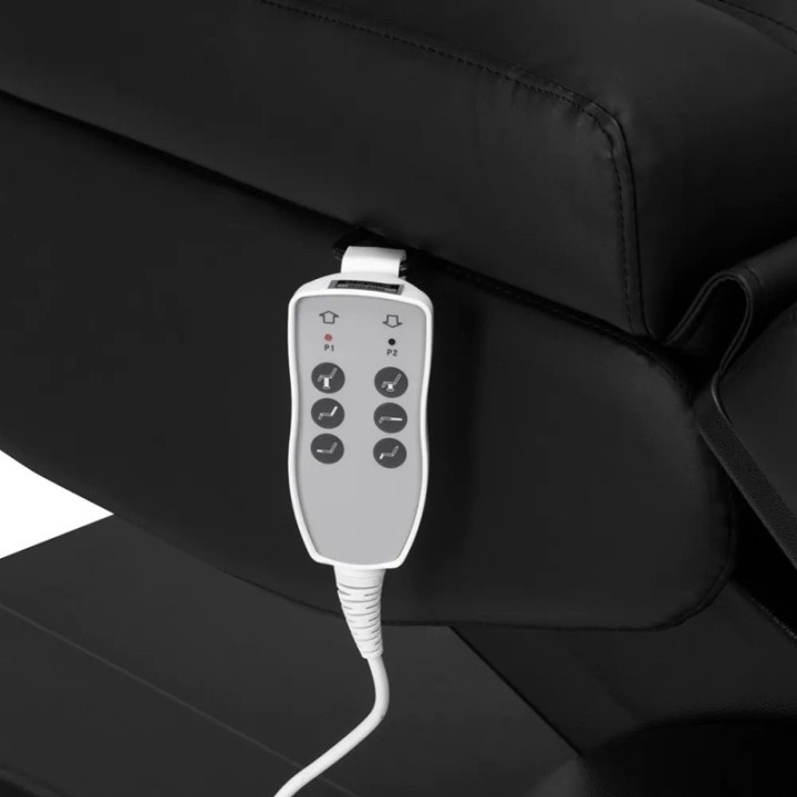 Behandelstoel Azzurro Lux 3 motoren zwart