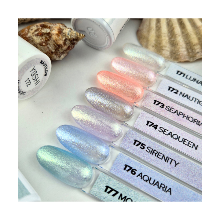 Yoshi Gelpolish – Mermagic 172 Nautiglow 6 ml