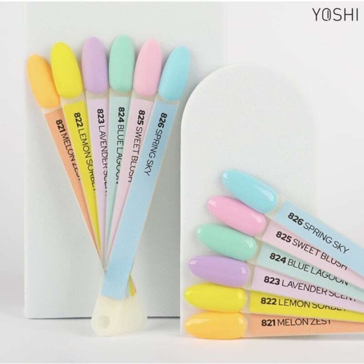 Yoshi Gelpolish Pastel Paradise – Lavender Scent – 823 - 6 ml
