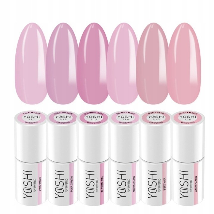 Yoshi Gelpolish Wedding – Pink Groom – 212 - 6 ml
