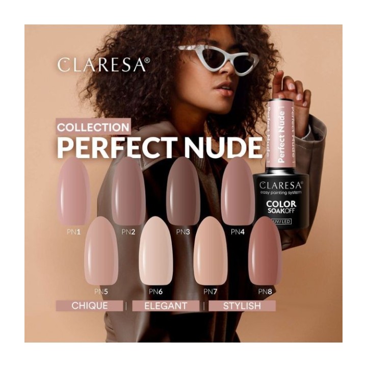 Claresa UV/LED Gellak Perfect Nude 7