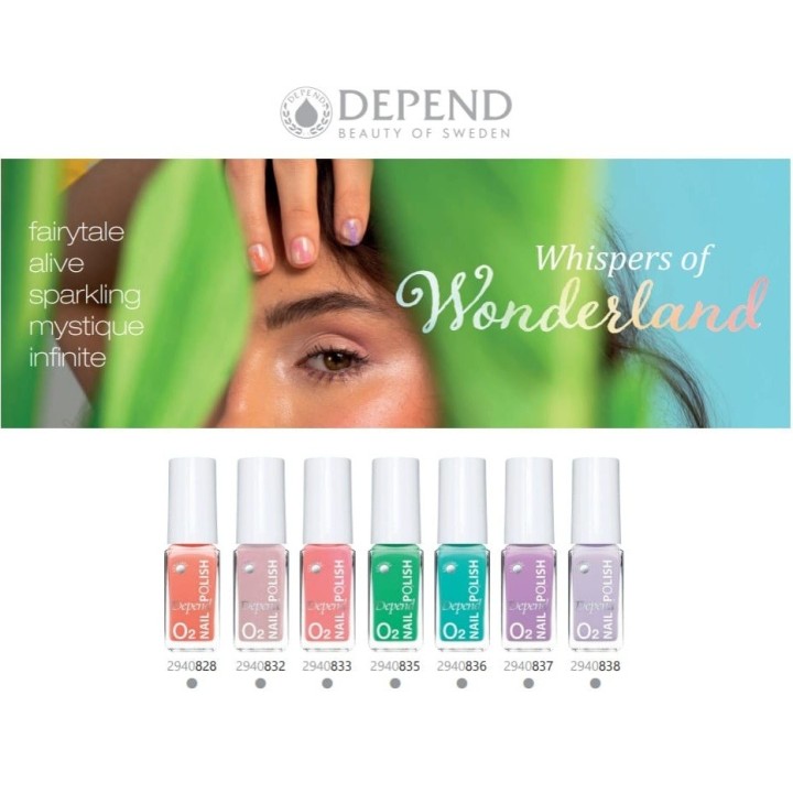 Depend O2 Nailpolish Oxygen 836 Lente 2026 - 5 ML