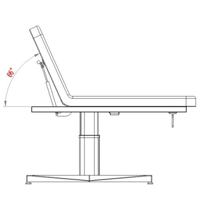 Weelko Massagebed HERN + 1 motor