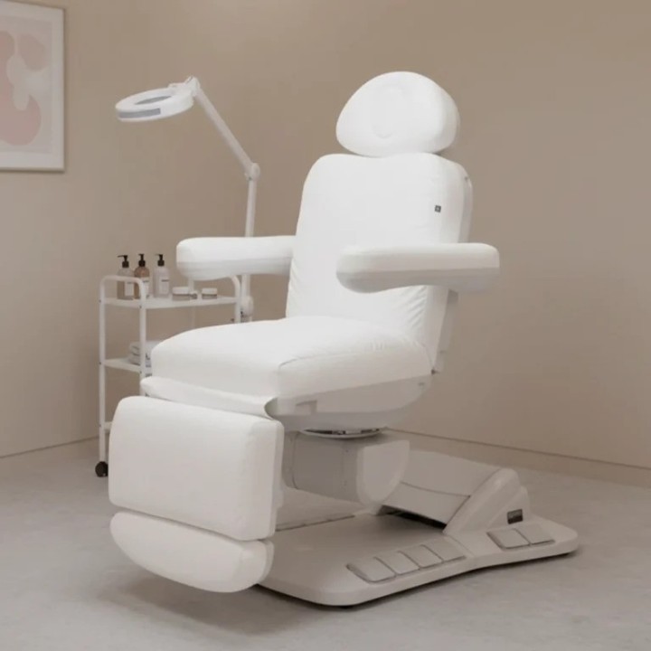 4-Motorige Behandelstoel Tella met verwarming | Beautywaves