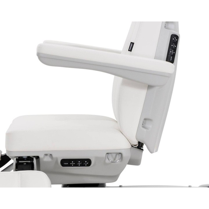 Pedicure Behandelstoel Weelko MEDIAL+ Wit 3 motoren