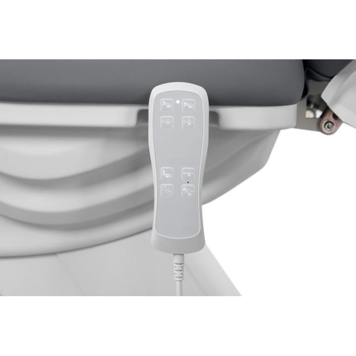 Pedicure Behandelstoel Weelko Solstice Grijs 3 motoren