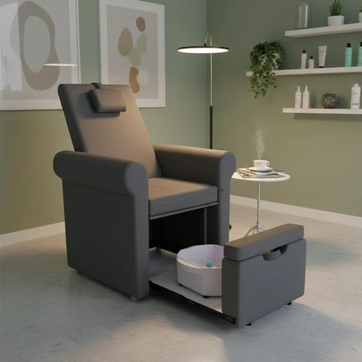 Spa Pedicure Stoel Pira grijs | Beautywaves