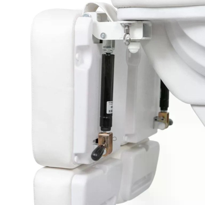 Pedicure Behandelstoel Weelko Solstice Wit 3 motoren