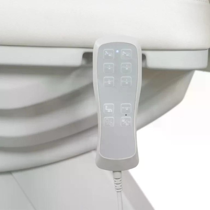 Pedicure Behandelstoel Weelko Solstice Wit 3 motoren