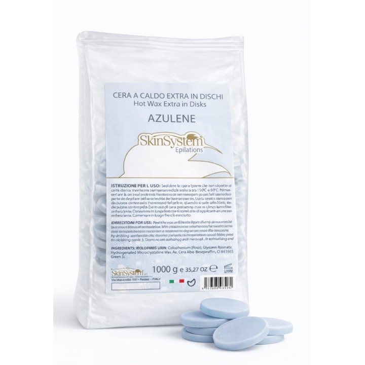 Harsschijven Blue Azuleen Skinsystem  1 KG