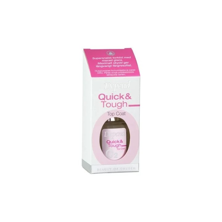 Depend O2 Quick & Tough Top Coat 11 ML