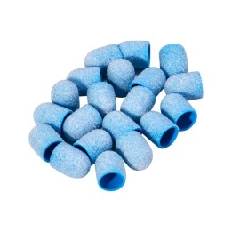 Slijpkapjes Blauw Med  10mm Korrel 80 - 20 Stuks