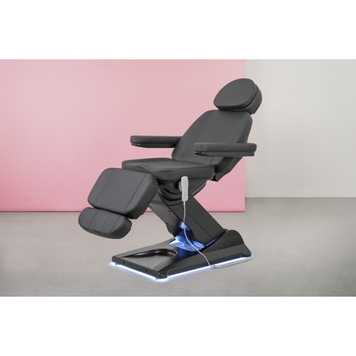 Behandelstoel Weelko Oasis zwart 4 motoren + LED