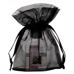 organza zakje zwart